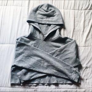 Out From Under Cropped Hoodie Sweatshirt - Urban